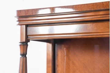中古　超美品!!　maruni(マルニ木工)　高級ライン ブリタニアシリーズ　重厚感と上質さを兼ね備えたシアターボード(テレビ台、テレビボード、テレビボード、収納棚)(定価約140万円)(R-084442)