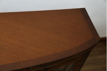 中古　超美品　maruni(マルニ木工)　ブリタニアシリーズ　135　英国クラシックの気品漂う収納力抜群のサイドボード　定価約108万円相当　(R-084443)