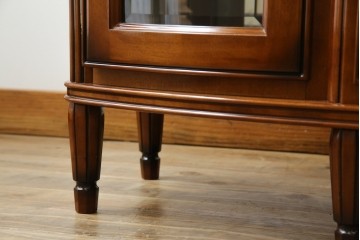 中古　超美品　maruni(マルニ木工)　ブリタニアシリーズ　135　英国クラシックの気品漂う収納力抜群のサイドボード　定価約108万円相当　(R-084443)