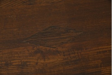 和製アンティーク　逸品!!　大正ロマン　タモ材　意匠を凝らしたデザインが魅力的な古い洋館のキャビネット　(R-084455)