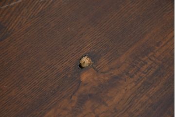 和製アンティーク　逸品!!　大正ロマン　タモ材　意匠を凝らしたデザインが魅力的な古い洋館のキャビネット(サイドキャビネット、収納棚、戸棚)(R-084455)