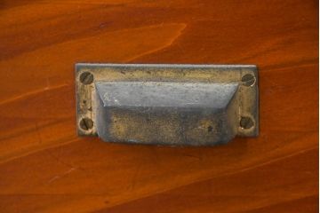 和製アンティーク　暮らしに溶け込む昭和レトロな温もりあふれる重ねガラス戸棚(食器棚、収納棚、キャビネット、本箱、書棚、陳列棚、飾り棚、ディスプレイ棚、店舗什器、バラ売り可能)(R-084461)