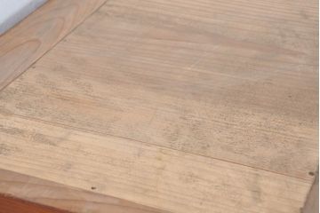 和製アンティーク　暮らしに溶け込む昭和レトロな温もりあふれるガラス戸棚(食器棚、収納棚、キャビネット、本箱、書棚、陳列棚、飾り棚、ディスプレイ棚、店舗什器)(R-084463)
