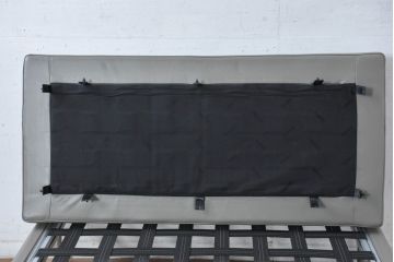 中古　Cassina(カッシーナ)　PHILIPPE STARCK(フィリップ・スタルク)　L26 VOLAGE bench(ヴォラージュ) 　X(革)　リビングを格上げする高級感あふれるヴォラージュベンチ(本革、レザーチェア、長椅子、長イス、2人掛け、二人掛け、2P)(定価71万5千円)(R-084464)