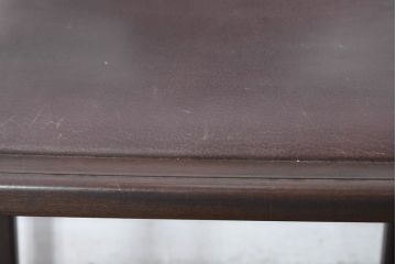 和製ビンテージ　北海道旭川家具 インテリアセンター(カンディハウス)　 Hock(ホック)　上質な座り心地と美しい木製フレームが魅力のアームチェア4脚セット(ダイニングチェア、イス、椅子、ヴィンテージ、バラ売り可能)(R-084466)