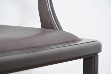和製ビンテージ　北海道旭川家具 インテリアセンター(カンディハウス)　 Hock(ホック)　上質な座り心地と美しい木製フレームが魅力のアームチェア4脚セット(ダイニングチェア、イス、椅子、ヴィンテージ、バラ売り可能)(R-084466)