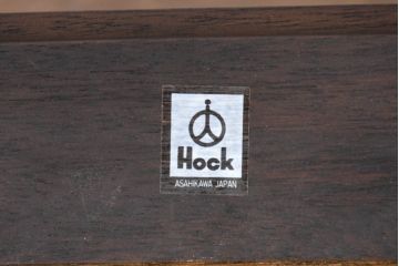 和製ビンテージ　北海道旭川家具 インテリアセンター(カンディハウス)　 Hock(ホック)　上質な座り心地と美しい木製フレームが魅力のアームチェア4脚セット(ダイニングチェア、イス、椅子、ヴィンテージ、バラ売り可能)(R-084466)