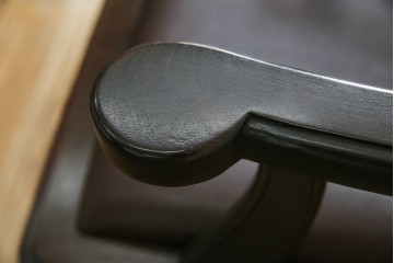 和製ビンテージ　旭川家具　インテリアセンター　現CONDE HOUSE(カンディハウス)　HOCK(ホック)　落ち着いた和モダンの空間を演出するダイニングチェア4脚セット　(R-084467)