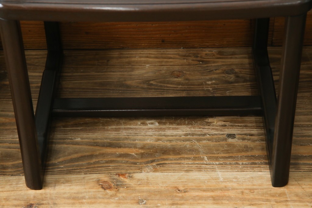 和製ビンテージ　旭川家具　インテリアセンター　現CONDE HOUSE(カンディハウス)　HOCK(ホック)　落ち着いた和モダンの空間を演出するダイニングチェア4脚セット　(R-084467)