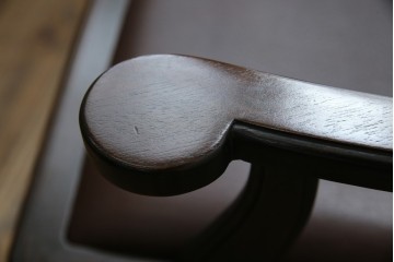 和製ビンテージ　旭川家具　インテリアセンター　現CONDE HOUSE(カンディハウス)　HOCK(ホック)　落ち着いた和モダンの空間を演出するダイニングチェア4脚セット　(R-084467)