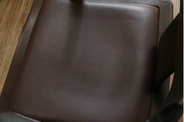 和製ビンテージ　旭川家具　インテリアセンター　現CONDE HOUSE(カンディハウス)　HOCK(ホック)　落ち着いた和モダンの空間を演出するダイニングチェア4脚セット　(R-084467)