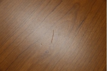 中古　TECTA(テクタ)　チェリー材　M21　モダンでユニークなデザインがお洒落なテーブル　定価約77万円相当　(R-084471)