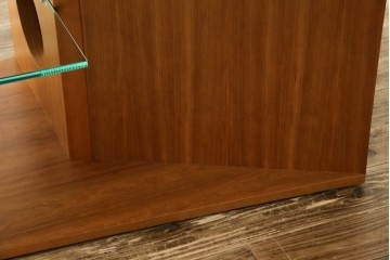 中古　TECTA(テクタ)　チェリー材　M21　モダンでユニークなデザインがお洒落なテーブル　定価約77万円相当　(R-084471)