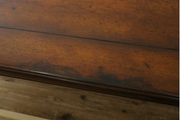 ヨーロッパヴィンテージ　クラシカルな猫脚デザインが魅力のアンティーク調ダイニングテーブル　(R-084473)