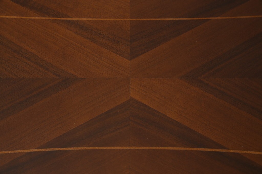 中古　美品　イタリア　象嵌入り天板　クラシカルでエレガントなデザインが素敵なコンソールテーブル　(R-084474)