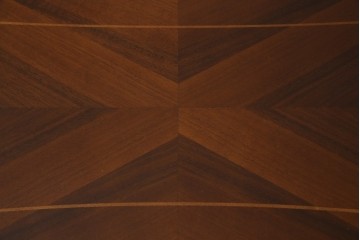 中古　美品　イタリア　象嵌入り天板　クラシカルでエレガントなデザインが素敵なコンソールテーブル　(R-084474)