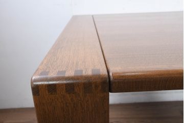 中古　美品　CONDE HOUSE(カンディハウス)　BOLS(ボルス)　シンプルなデザインが魅力のダイニングテーブル(6人掛け、食卓、作業台)(定価約30万円)(R-084475)