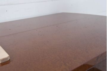 中古　美品　松創(MATSUSO・マツソウ)　特注　バーズアイメイプル　両面使いできる便利なサイドボード(収納棚、戸棚、食器棚、カップボード、サイドキャビネット)(定価約200万円)(R-084481)
