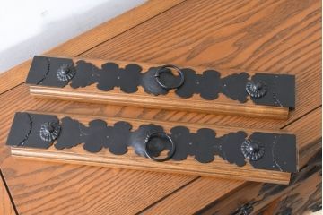 中古　美品　堂々とした佇まいが魅力のアンティーク調時代箪笥(収納箪笥、衣装箪笥、整理箪笥、和箪笥、引き出し)(R-084483)