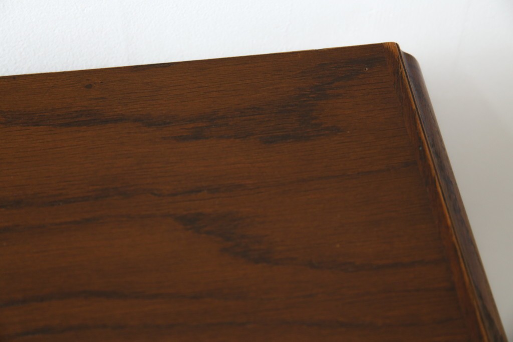 中古　三越家具(現カントリーハウス)　Brugge(ブルージュ)　クラシカルな空間づくりにぴったりなステンドグラス入りサイドボード　(R-084484)