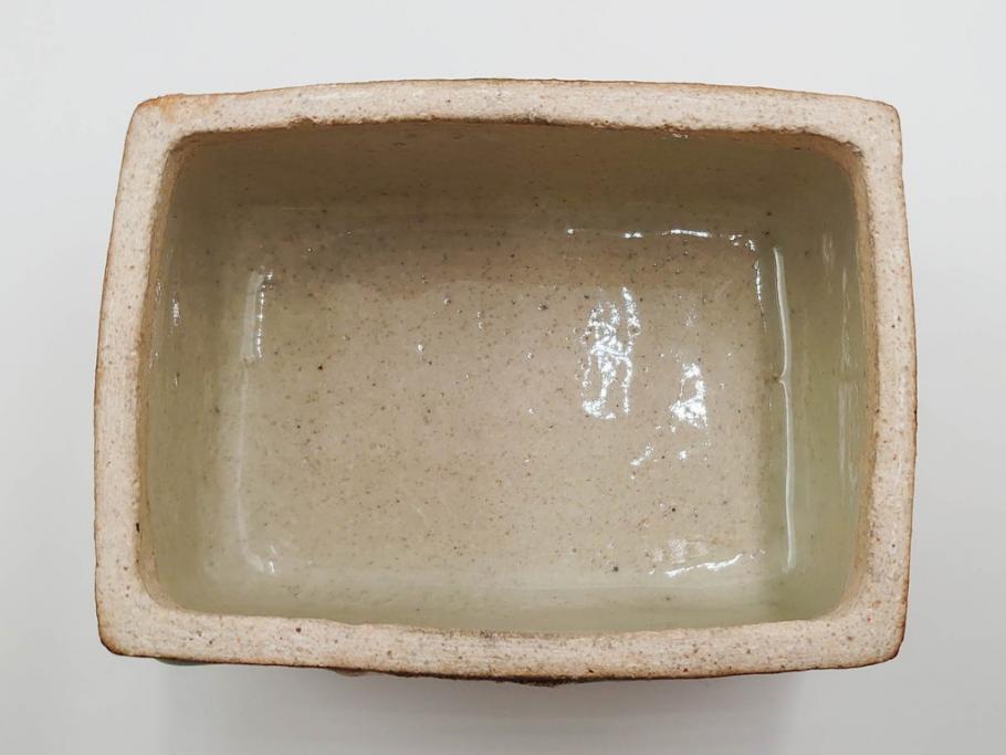 河井寛次郎　鉄釉　河井つね識箱　4.4寸　土のぬくもりと自然な色合いが調和した心安らぐ蓋物(蓋付き器、小物入れ、深鉢、深皿、和食器、陶器、四寸四分)(R-084486)