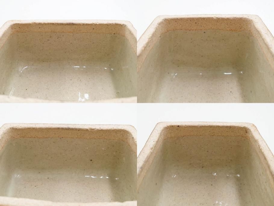 河井寛次郎　鉄釉　河井つね識箱　4.4寸　土のぬくもりと自然な色合いが調和した心安らぐ蓋物(蓋付き器、小物入れ、深鉢、深皿、和食器、陶器、四寸四分)(R-084486)