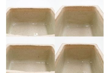 河井寛次郎　鉄釉　河井つね識箱　4.4寸　土のぬくもりと自然な色合いが調和した心安らぐ蓋物(蓋付き器、小物入れ、深鉢、深皿、和食器、陶器、四寸四分)(R-084486)