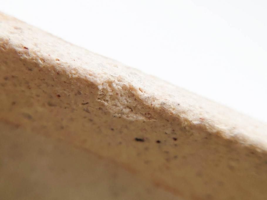 河井寛次郎　鉄釉　河井つね識箱　4.4寸　土のぬくもりと自然な色合いが調和した心安らぐ蓋物(蓋付き器、小物入れ、深鉢、深皿、和食器、陶器、四寸四分)(R-084486)