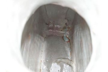 河井寛次郎　草絵　高さ 約22cm　素朴な美しさが魅力の扁壷(扁壺、花瓶、花生、花入、花器、フラワーベース、共箱付)(R-084487)