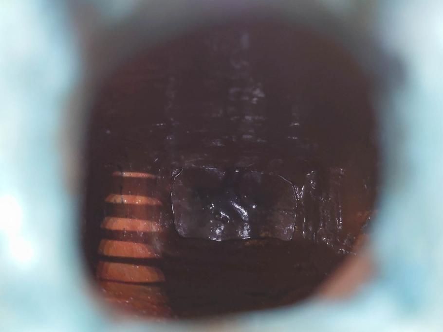 河井寛次郎　呉洲(呉須)　高さ 約24cm　堂々とした存在感と温かみを感じる花扁壷(扁壺、花瓶、花生、花入、花器、フラワーベース、共箱付)(R-084494)