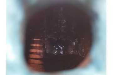 河井寛次郎　呉洲(呉須)　高さ 約24cm　堂々とした存在感と温かみを感じる花扁壷(扁壺、花瓶、花生、花入、花器、フラワーベース、共箱付)(R-084494)