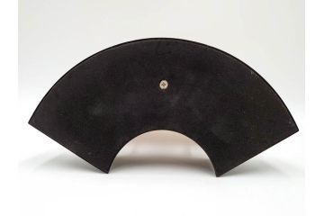 黒木国昭　金彩象嵌　光琳　着物　ガラス　高さ 約31cm　華やかで可愛らしい置物　(R-084497)