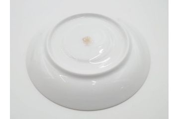大倉陶園(OKURA、OAC)　ブルーローズ　上品な雰囲気のティーカップ&ソーサー2客セット(R-084502)
