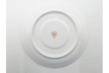 大倉陶園(OKURA、OAC)　ブルーローズ　上品な雰囲気のティーカップ&ソーサー2客セット(R-084502)
