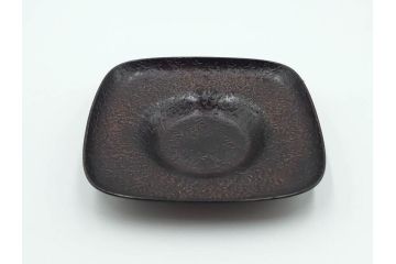 高橋重弘　総重量 約325g　和の味わいを感じる方容茶托5客セット(R-084503)