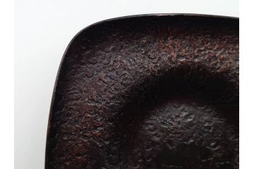 高橋重弘　総重量 約325g　和の味わいを感じる方容茶托5客セット(R-084503)