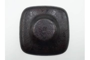 高橋重弘　総重量 約325g　和の味わいを感じる方容茶托5客セット(R-084503)