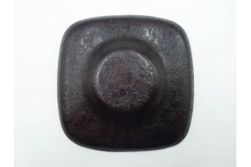 高橋重弘　総重量 約325g　和の味わいを感じる方容茶托5客セット(R-084503)