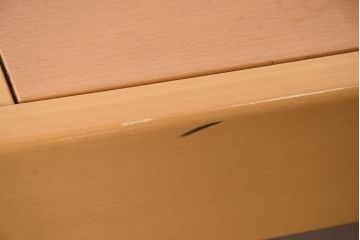 中古　イタリア　calligaris(カリガリス)　洗練されたフォルムと実用性を兼ね備えたエクステンションテーブル(ダイニングテーブル、拡張式テーブル、伸長式、食卓、6人掛け、8人掛け、6人用、8人用、大型テーブル)(定価約25万円)(R-084509)