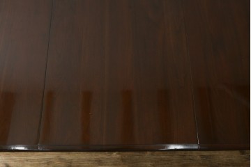 新古　未使用展示品　美品　住宅展示場展示品　ETHAN ALLEN(イーセンアーレン)　猫脚がおしゃれなエクステンションテーブル　(R-084510)