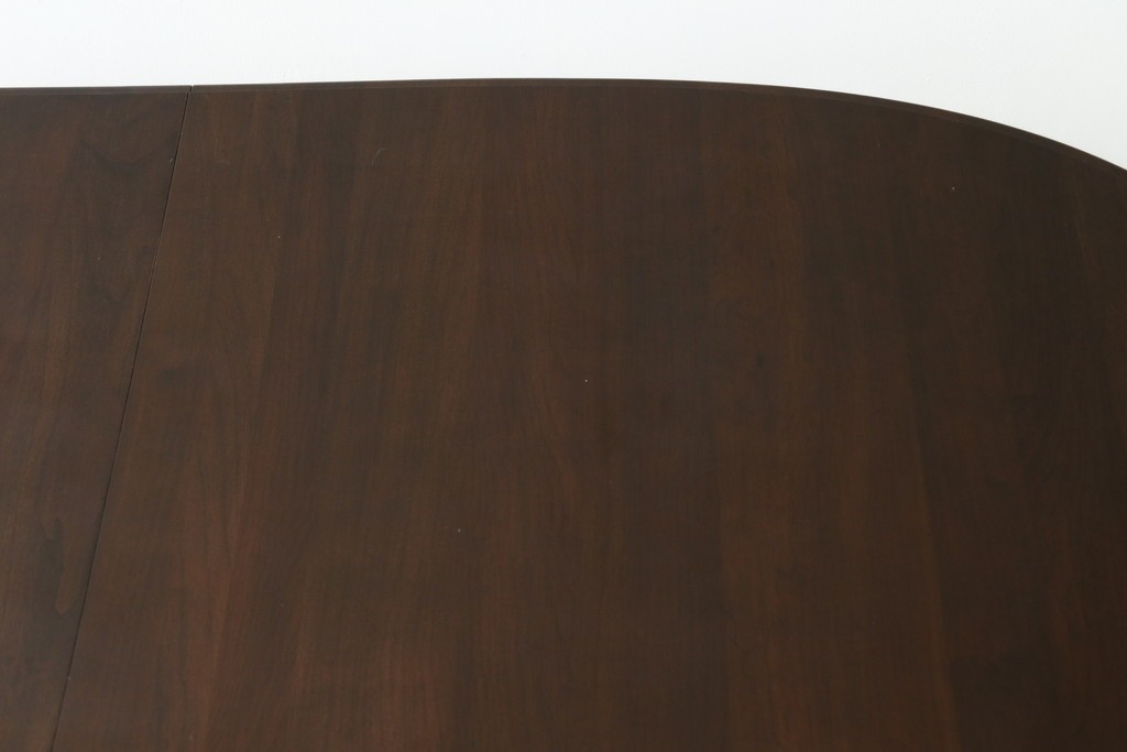 新古　未使用展示品　美品　住宅展示場展示品　ETHAN ALLEN(イーセンアーレン)　猫脚がおしゃれなエクステンションテーブル　(R-084510)