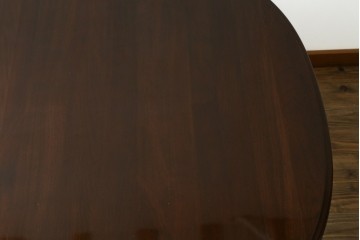 新古　未使用展示品　美品　住宅展示場展示品　ETHAN ALLEN(イーセンアーレン)　猫脚がおしゃれなエクステンションテーブル　(R-084510)