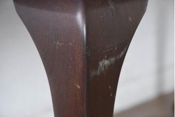中古　美品　住宅展示場展示品　ETHAN ALLEN(イーセンアーレン)　猫脚がおしゃれなエクステンションテーブル(ドローリーフテーブル、4人掛けダイニングテーブル、6人掛け)(R-084510)