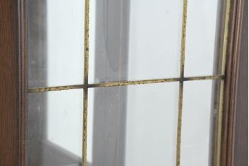 中古　美品　カリモク家具(karimoku)　domani(ドマーニ)　QUEENS LIFE(クイーンズライフ)　洗練されたデザインが飾る物をより美しく見せるキュリオケース(飾り棚、陳列棚、ガラスケース、ショーケース、キャビネット)(定価約70万円)(R-084513)