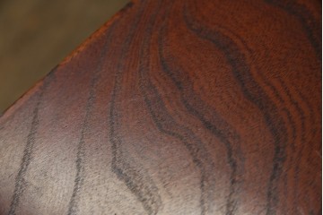 中古　美品　岩谷堂箪笥　希少サイズ!!　力強い杢目と立派な金具が存在感を放つ7段立たんす(縦型、和タンス、整理箪笥、収納箪笥、サイドチェスト)(R-084515)