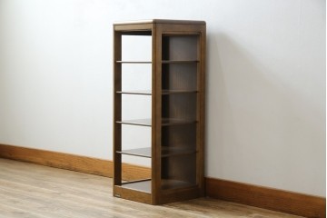 中古　美品　カリモク家具(karimoku)　洗練されたデザインが上品な5段シューズラック　(R-084518)