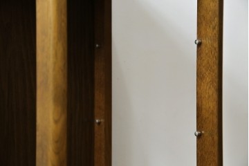 中古　美品　カリモク家具(karimoku)　洗練されたデザインが上品な5段シューズラック　(R-084518)