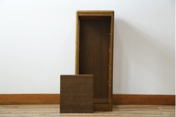 中古　美品　カリモク家具(karimoku)　洗練されたデザインが上品な5段シューズラック　(R-084518)