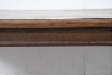 中古　美品　カリモク家具　domani(ドマーニ)　QUEENS LIFE(クイーンズライフ)　脚に施された彫りの装飾がさりげないアクセントのクラシックなセンターテーブル(ローテーブル、コンソールテーブル)(定価約21万円)(R-084521)