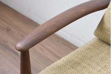 デンマークビンテージ　France&Son(フランス&サン)　Grete Jalk(グレーテ・ヤルク)デザイン　Model.118　チーク材　3人掛けソファ　(R-084523)